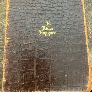 1928 H. Rider Haggard Novel Volume 1 Edition